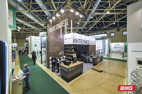 Выставочный стенд для компании Интелмед Выставочный стенд для компании Интелмед