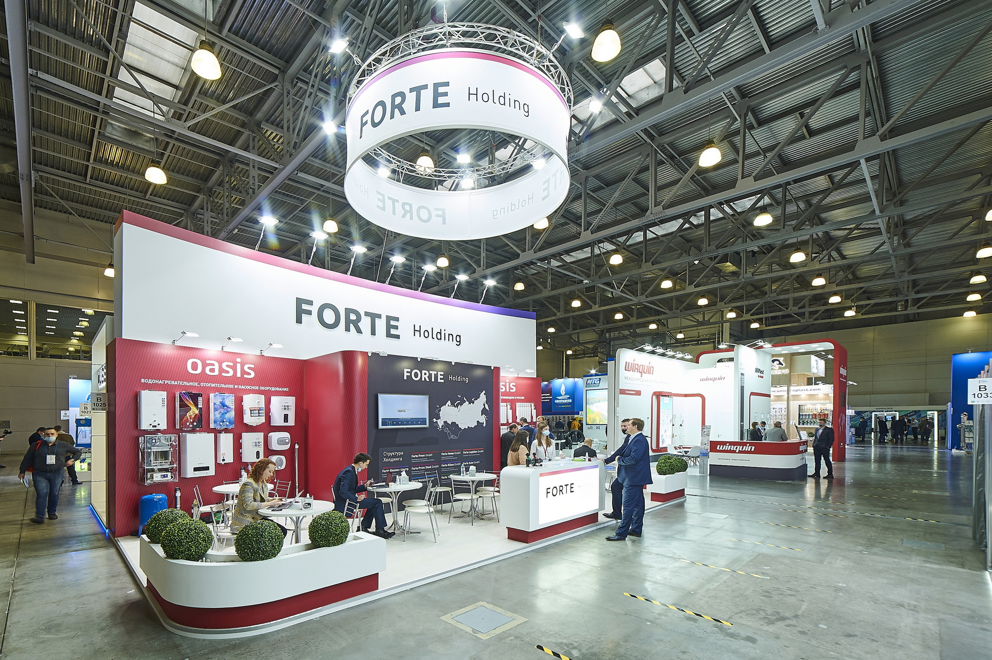 Выставочный стенд для Forte Technologie