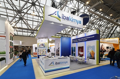 Эксклюзивный выставочный стенд для компании Ibarus от EXPOMASTER GROUP