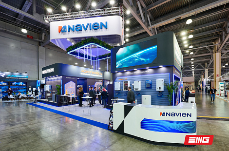 Эксклюзивный стенд для компании "NAVIEN"