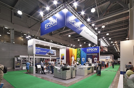 Выставочный стенд для EPSON от EXPOMASTER GROUP