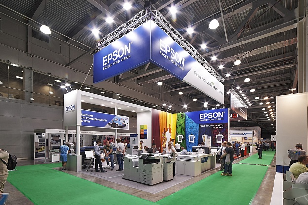 Выставочный стенд для EPSON от EXPOMASTER GROUP