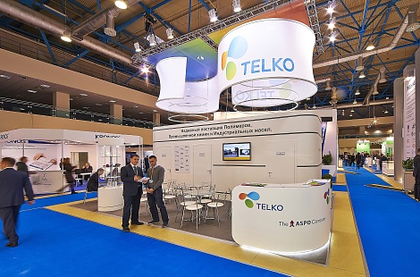 Выставочный стенд для Telko от EXPOMASTER GROUP