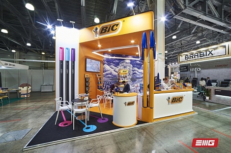 Выставочный стенд для BIC