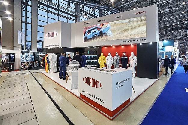 Выставочный стенд для Dupont от EXPOMASTER GROUP