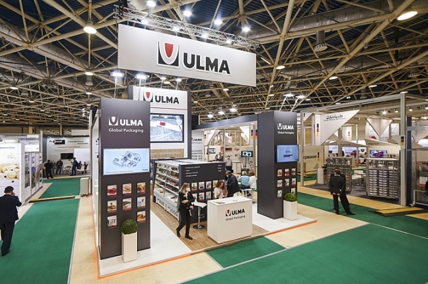 Выставочный стенд для компании "УЛЬМА ПАКАДЖИНГ" от EXPOMASTER GROUP