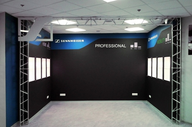 Выставочный стенд для SENNHEISER от EXPOMASTER GROUP