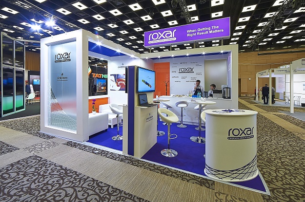 Выставочный стенд для Roxar от EXPOMASTER GROUP