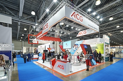 Выставочный стенд для ACG от EXPOMASTER GROUP