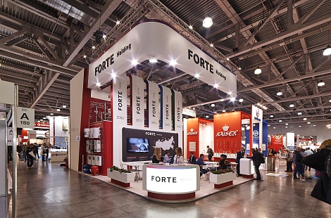 Эксклюзивный выставочный стенд для Forte Technologie от EXPOMASTER GROUP