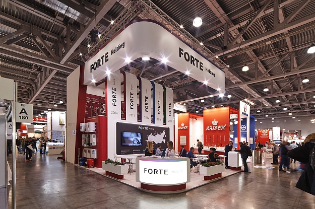 Эксклюзивный выставочный стенд для Forte Technologie от EXPOMASTER GROUP