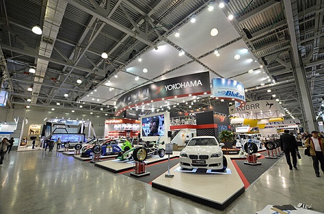 Выставочный стенд для YOKOHAMA от EXPOMASTER GROUP