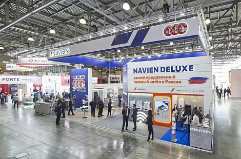 Выставочный стенд для компании Navien от EXPOMASTER GROUP