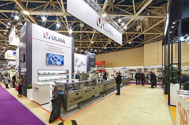 Эксклюзивный стенд для компании УЛЬМА ПАКАДЖИНГ