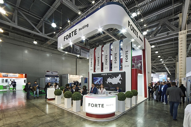 Выставочный стенд для FORTE TECHNOLOGIE от EXPOMASTER GROUP