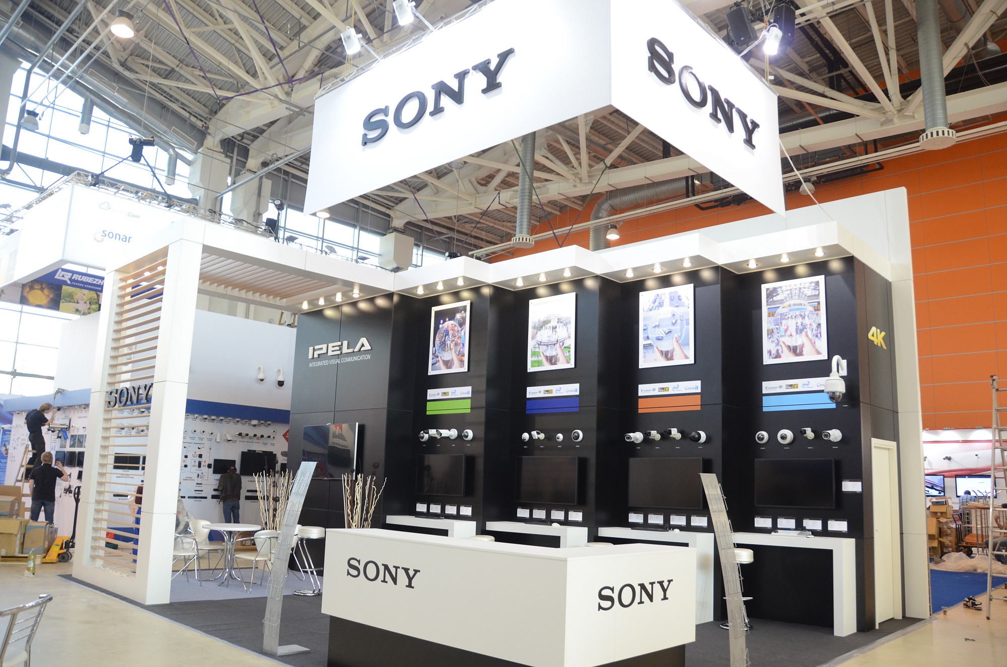Выставочный стенд для Sony