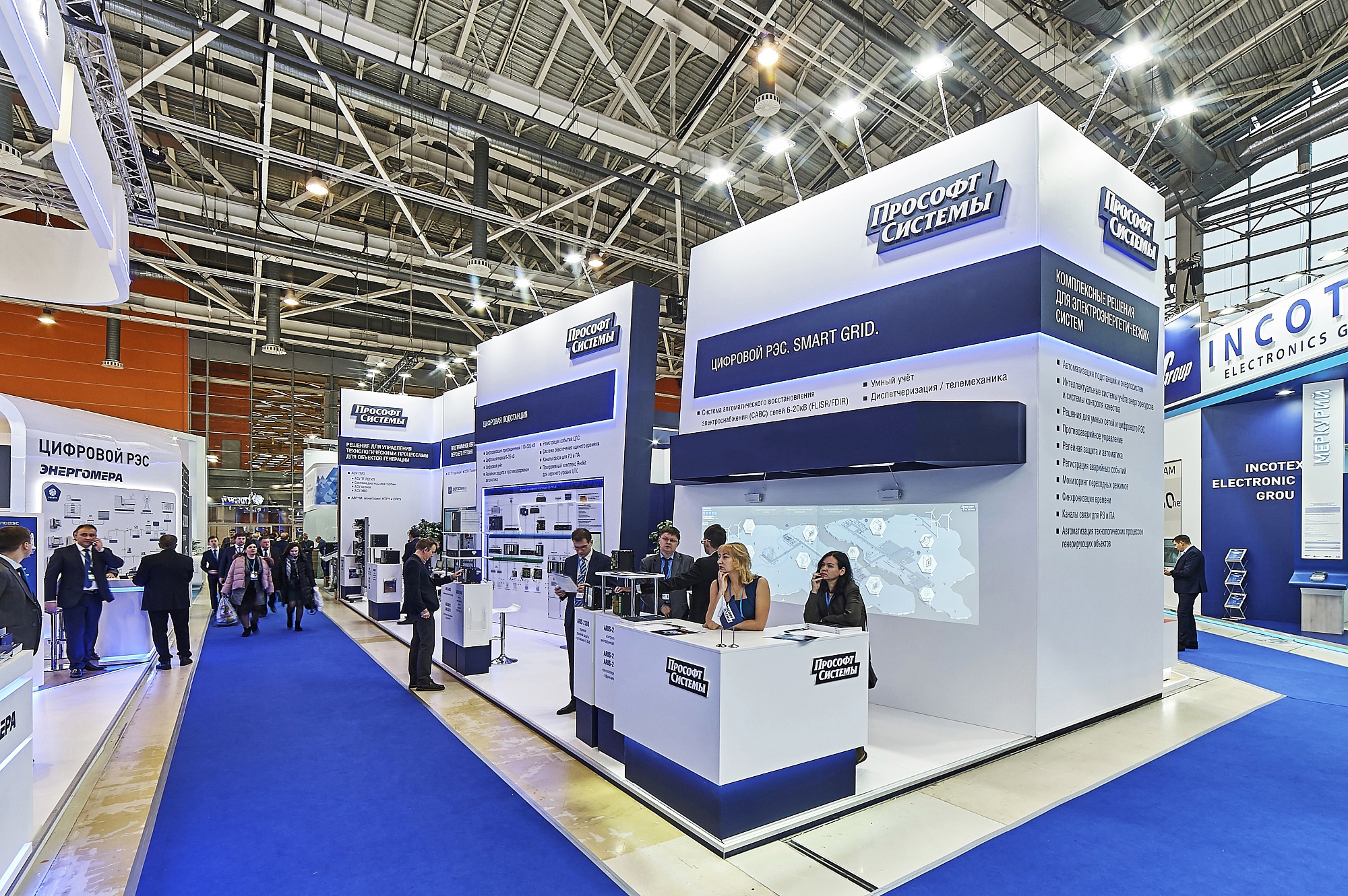 Пример линейного стенда Prosoft Systems от EXPOMASTER GROUP