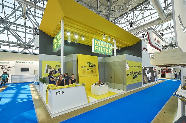 Выставочный стенд для Mann Hummel от EXPOMASTER GROUP